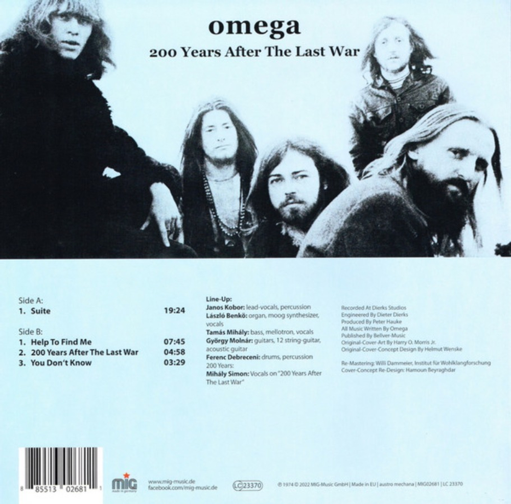 Omega / 200 Years After The Last War (LP)