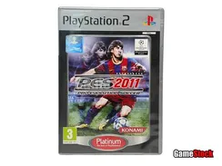 PS2 Platinum PES 2011 Pro Evolution Soccer (Б/У, Русские субтитры, SLES-55636, PAL)
