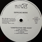 Depeche Mode - Construction Time Again (Скандинавия 1983г.)