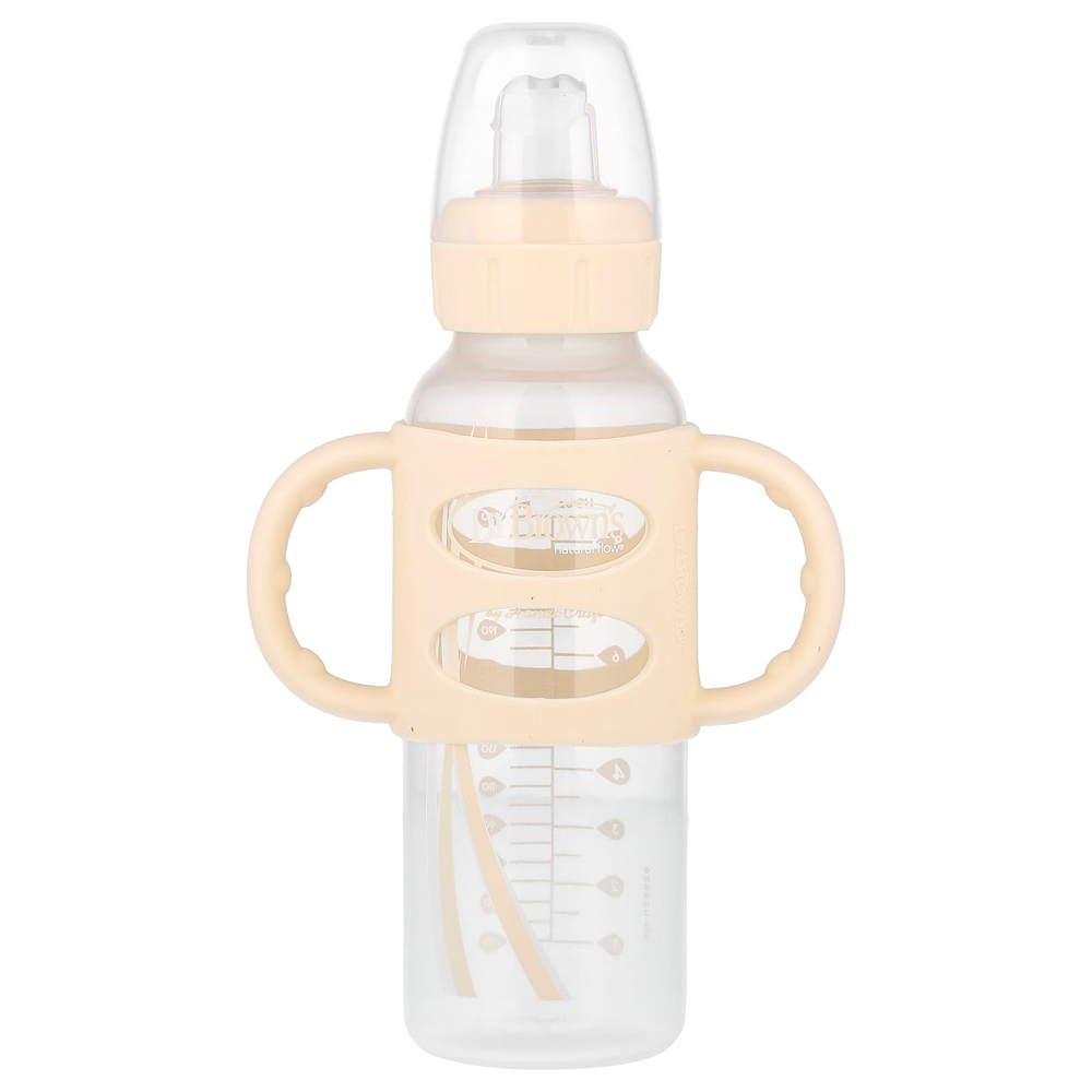 Dr. Brown's, Sippy Spout Bottle, для детей старше 6 месяцев, крем, 250 мл (8 унций)