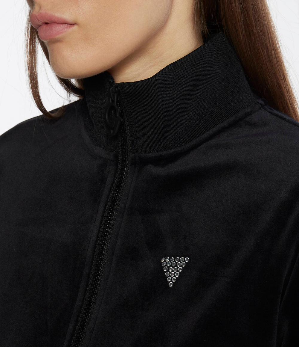 Худи GUESS ACTIVE - черный(V3BQ22 KBXI2)