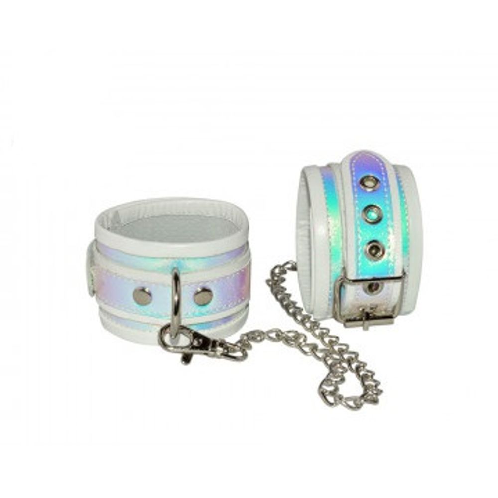 Оковы Sitabella перламутр белые кожа