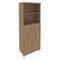 First Шкаф высокий широкий KST-1.6 Дуб Табак 801*432*2060