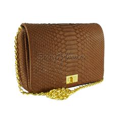 Клатч из кожи питона CL-134