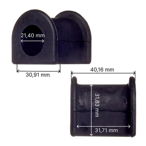 Втулка стабилизатора переднего Avantech ABH4187