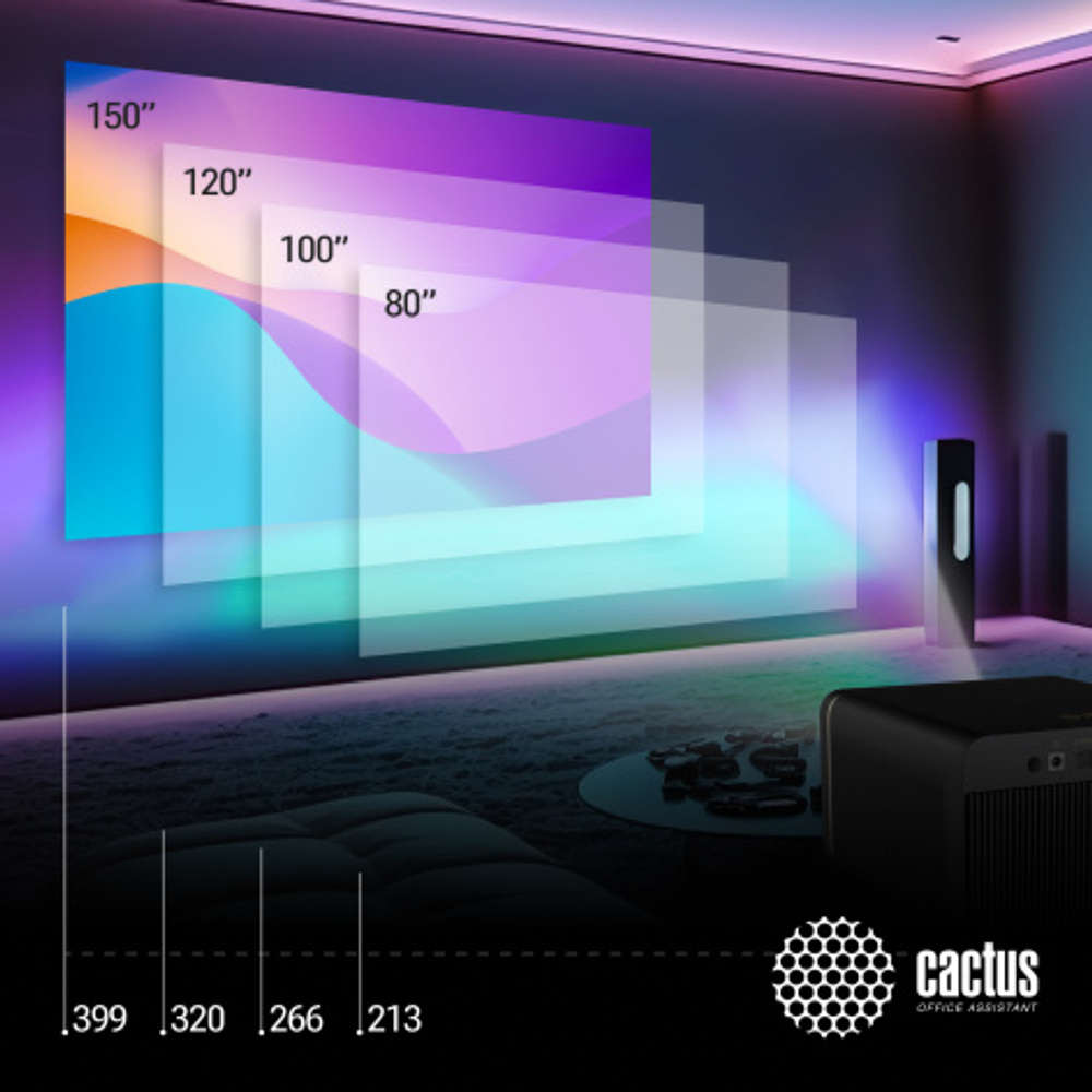 Проектор Cactus CS-H3.SG