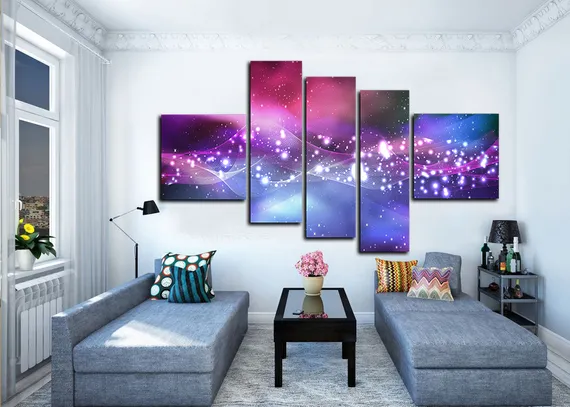 Модульная картина "Невообразимая абстракция"