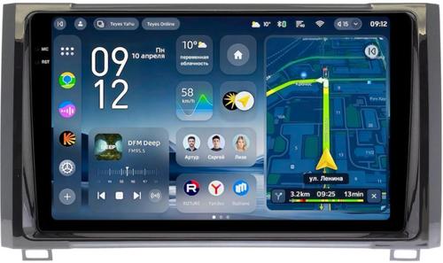 Магнитола для Toyota Tundra 2 2013-2022 - Teyes CC4-PRO монитор 9.5" 2K QLED на Android 13, Быстрейшая, Snapdragon 778G, ИИ, CarPlay, DSP, 4G SIM-слот