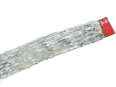 Дождь новогодний 1м серебро (10шт)