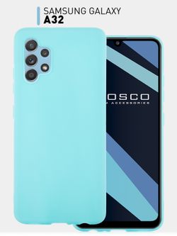 Чехол ROSCO для Samsung Galaxy A32 оптом (арт. SS-A32-COLOURFUL-SKY)