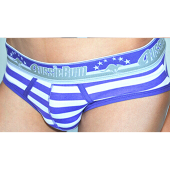 Мужские трусы брифы фиолетовые Aussiebum Purple Brief