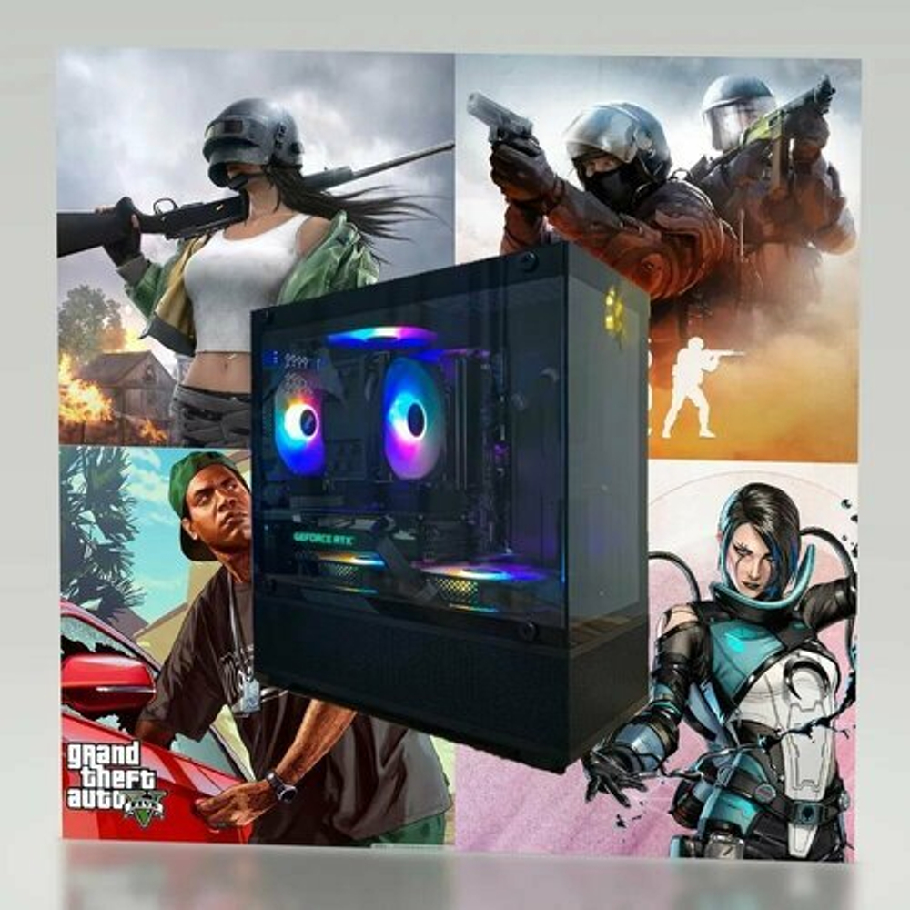 Игровой компьютер Maximus 4105 (Intel Core i9-11900F, RTX 4060TI 8ГБ, RAM 32ГБ, SSD 1.5ТБ, 750W, Win 10 Pro)