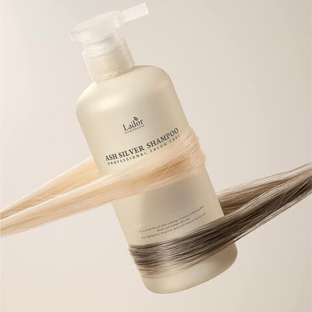 Шампунь для обесцвеченных волос Lador Ash Silver Shampoo