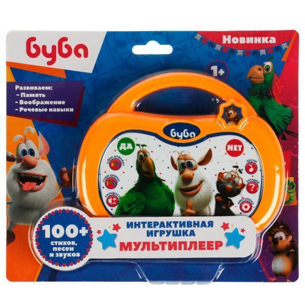 Мультиплеер "Буба" 100 стихов, песен, звуков, на блист. HT586-R3 (Умка)
