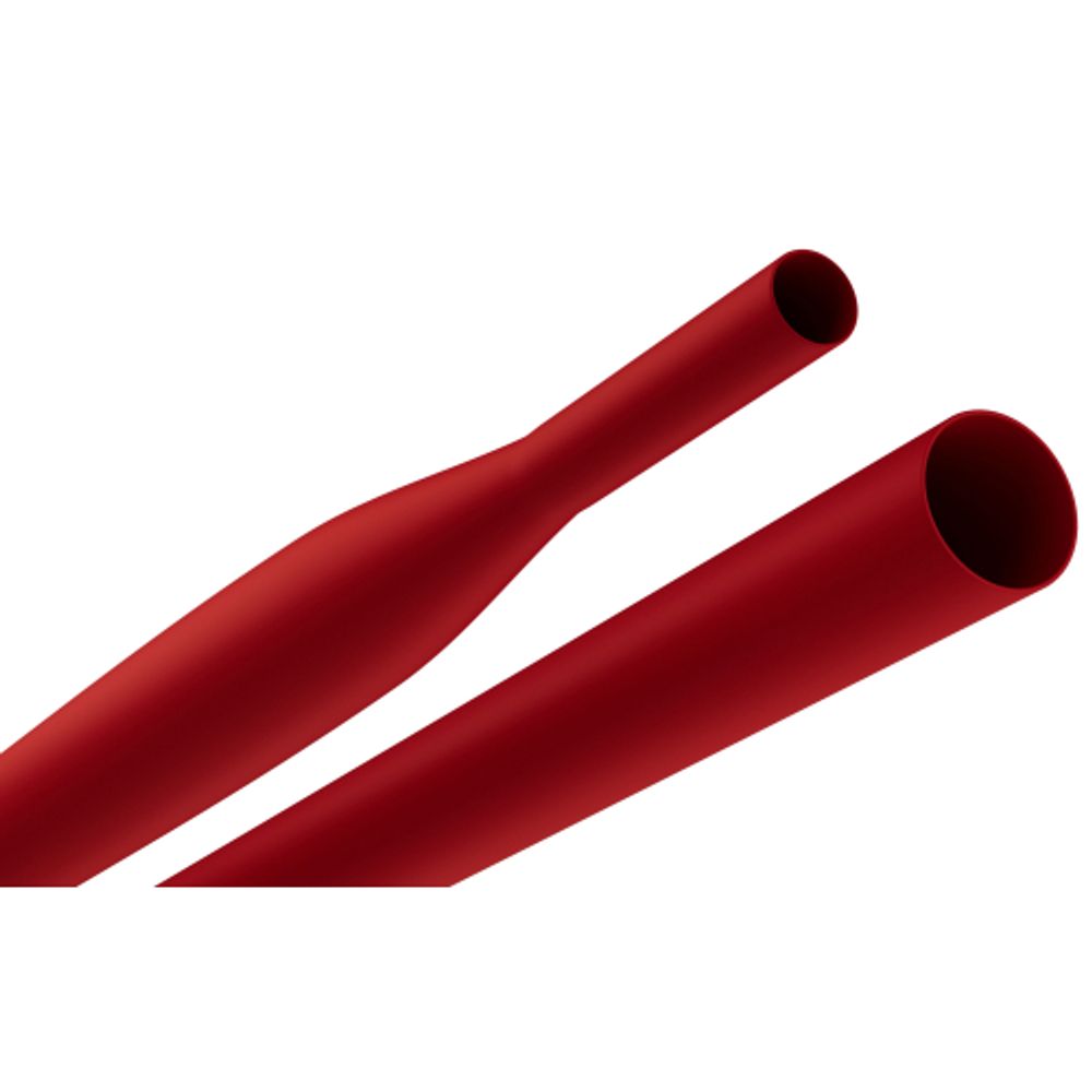 Термоусадочная трубка ЭРА NO-224-444 ТТУ нг-LS 10/5 красная в отрезках по 1 м 25 шт | Термоусадочная трубка (ТУТ)