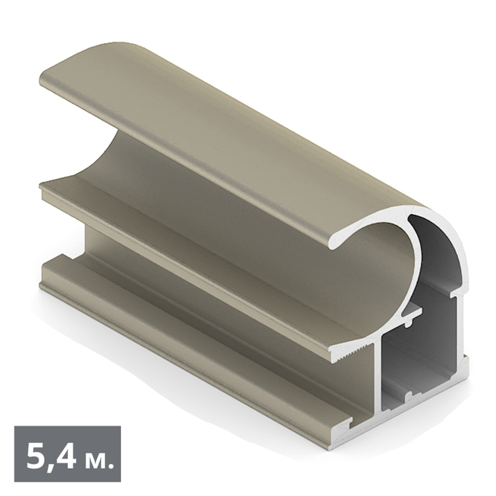 СТАНДАРТ Вертикальный профиль С (5,40 м) шампань матовая (AL) (AS0731) Aristo