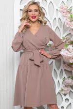 Платье "Феерита" (мокко) Elza (Акция)