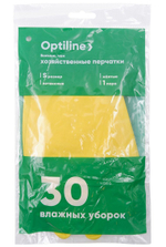 Перчатки резиновые Optiline, размер S
