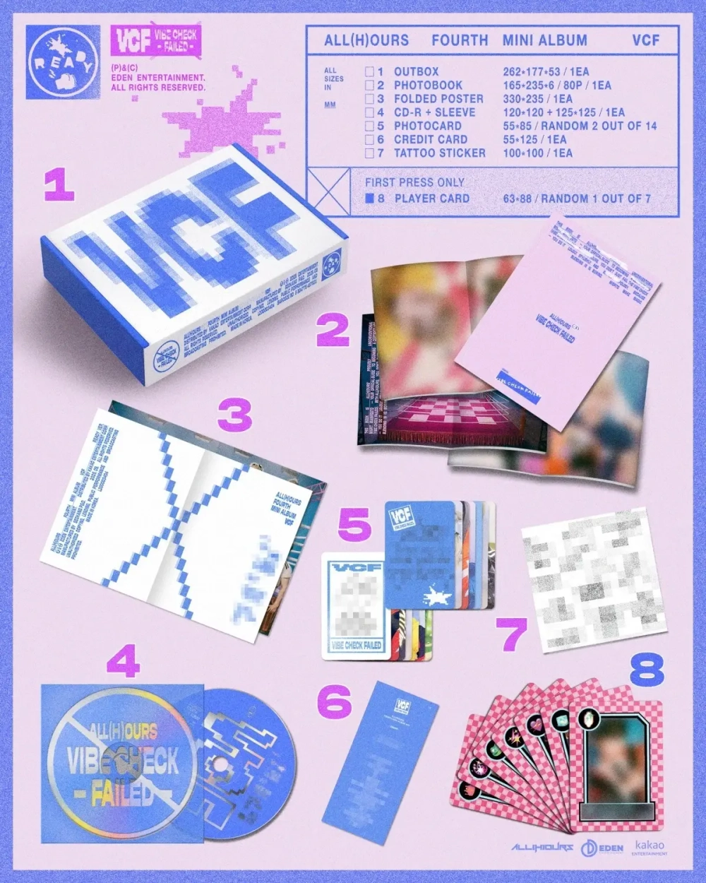 Альбом ALL(H)OURS - VCF