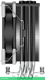 Кулер для процессора ID-Cooling SE-214-XT Basic