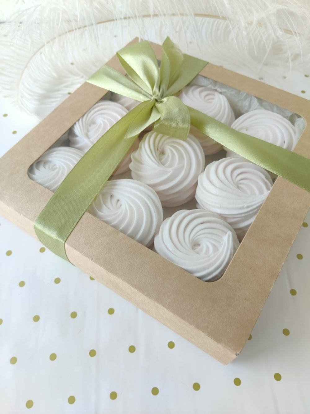 Зефир завитки 20*20 см