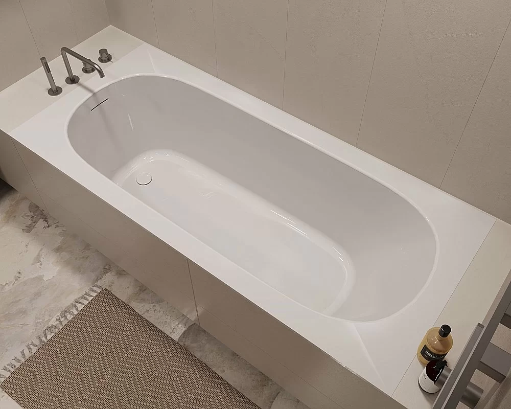 Ванна акриловая Vincea VBT-710-1700 170x75 белый