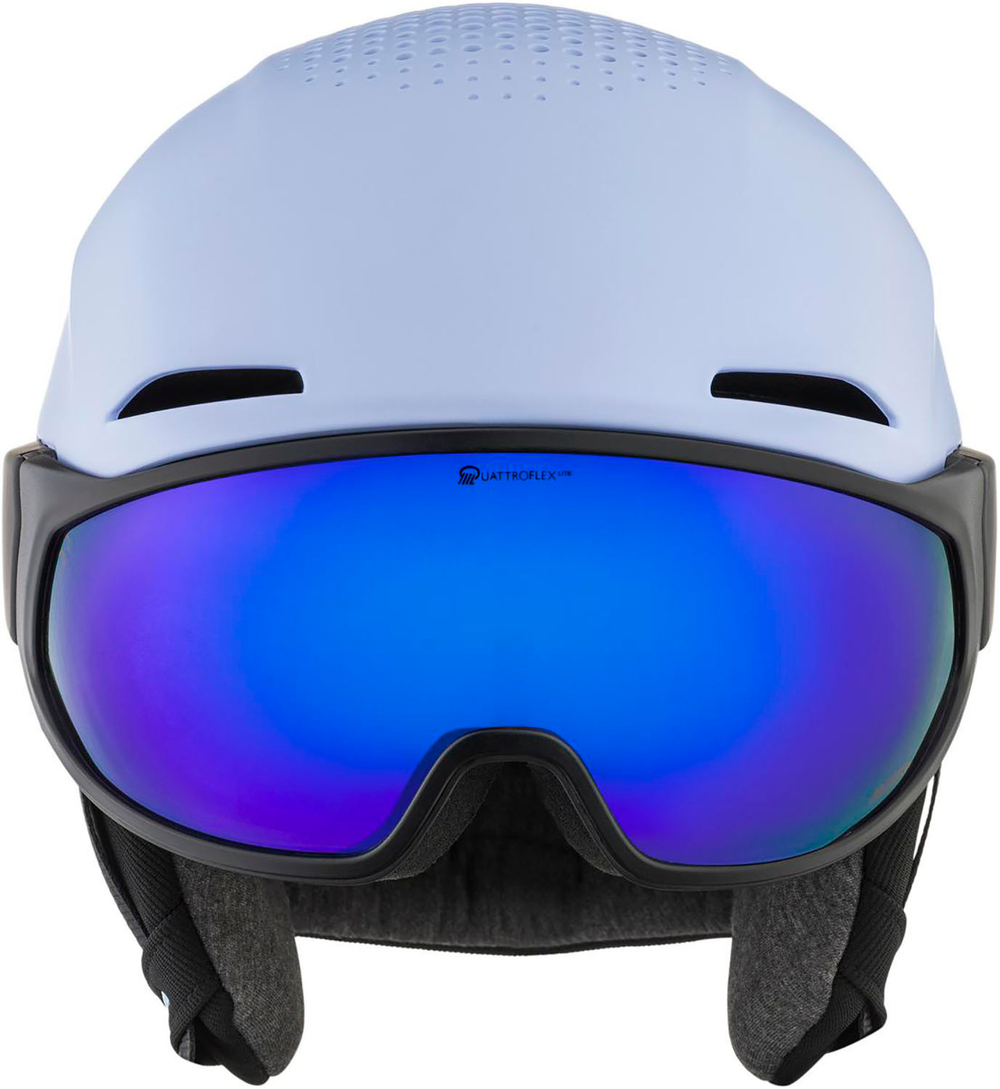 Шлем с визором ALPINA Alto Q-Lite Lilac-Black Matt (см:55-59)