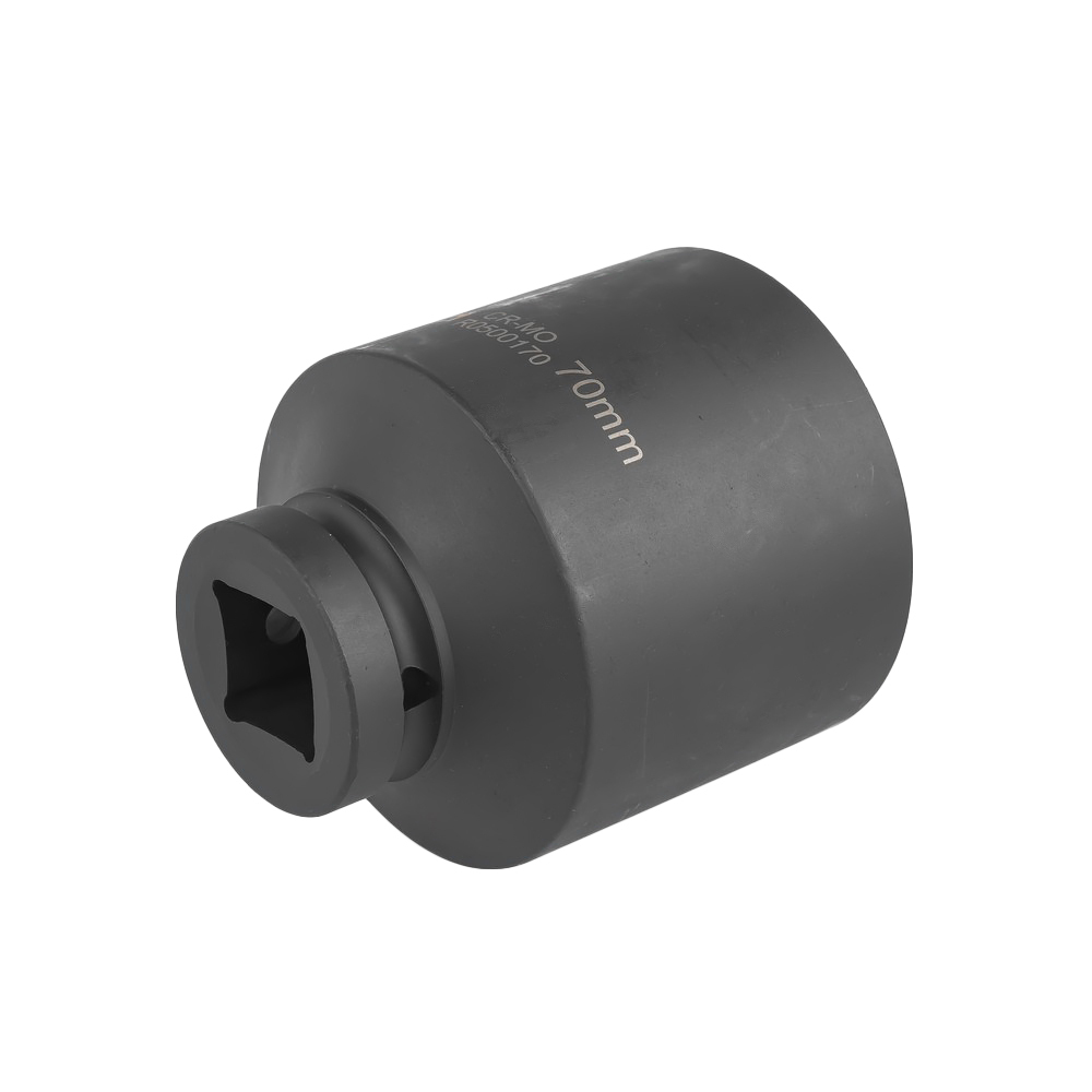 Головка ударная 1"DR 6-гр. 70 мм Cr-Mo удлиненная, на холдере ARNEZI R0500170