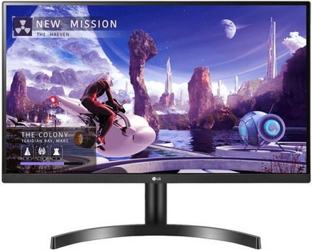 Монитор LG 27;; 27QN600-B 2560x1440 IPS LED 75Гц 5ms FreeSync HDMI DisplayPort