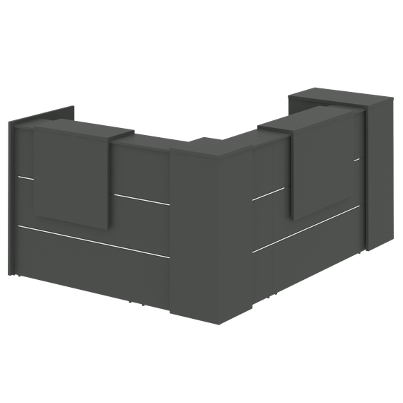 Onix Ресепшн O.R-K-27 Антрацит 1968*2573*1187