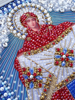 И-22 Набор для вышивания хрустальными камнями Покров Пресвятой Богородицы