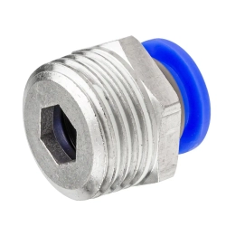 Фитинг для пластиковых трубок 10мм с наружной резьбой 1/2'' RockForce##Rock FORCE RF-SPC10-04