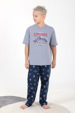 Костюм для мальчика Тревел-1 Виотекс СЕРЫЙ