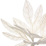 Ветка декоративная «Сказочный листопад» 25 см, Белый