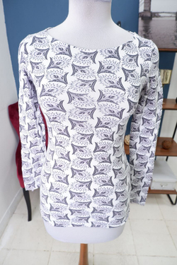 Джемпер Oodji с принтом 42 размер