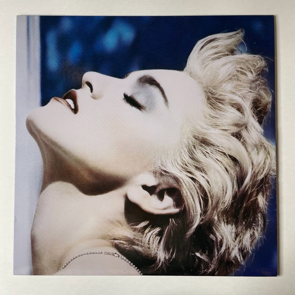 Винтажная виниловая пластинка LP Madonna True Blue (USA 1986) (Poster) Papa Don't Preach
