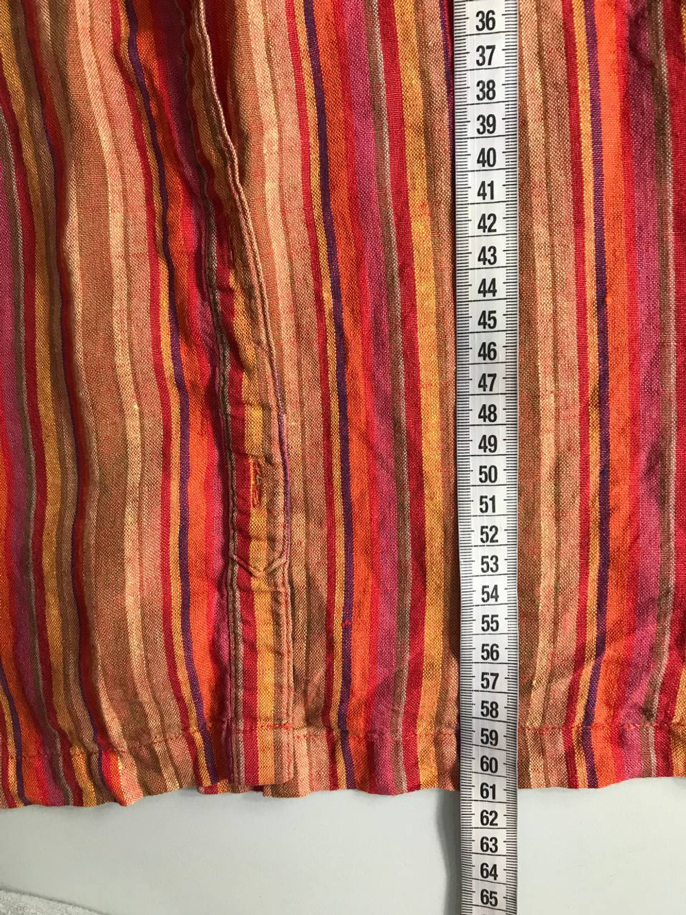 Рубашка Jake*s льняная яркая 46 размер