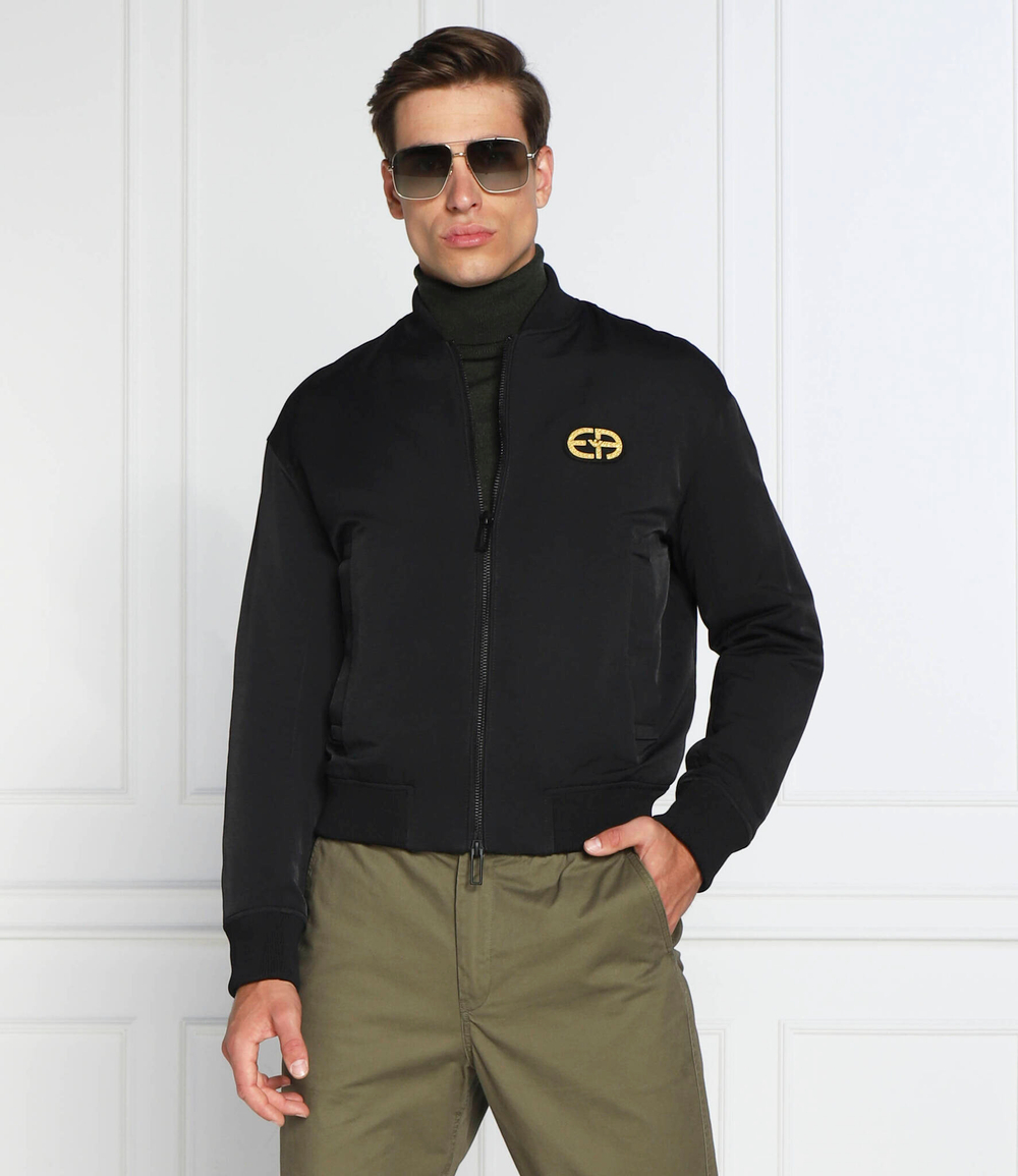 куртка бомбер Emporio Armani - черный(6L1BM2 1NKTZ)