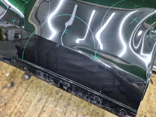 Дверь сдвижная правая Mercedes V w447 (2014-н.в.)