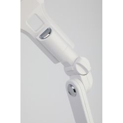 Настольный светильник ЭРА NLED-496-12W-W светодиодный на струбцине белый