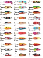 Блесна колебалка Kuusamo Rasanen 70/10 C-S