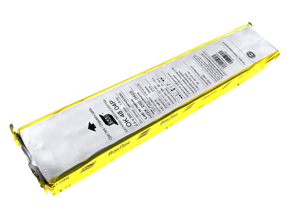 Сварочные электроды OK 48.04P 3.2х350 mm 1,8 kg VacPac