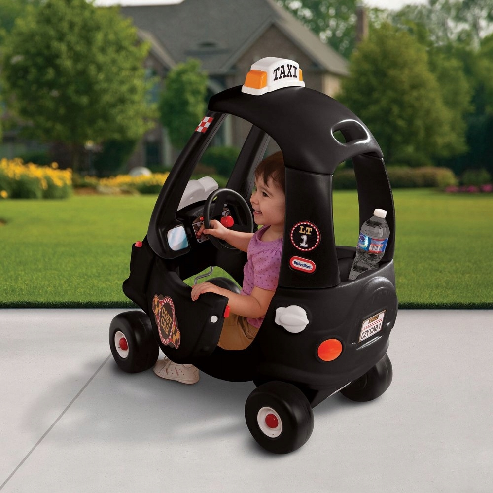 Little Tikes Cab Taxi Car Black Такси черное 172182/ детский транспорт/ машина для детей купить в Москве | Доставка по России.