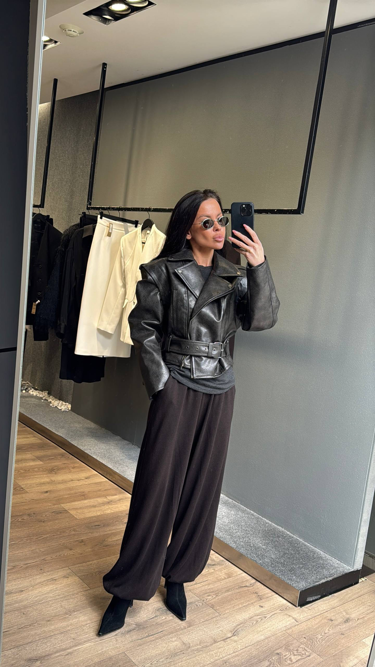 Куртка из эко-кожи