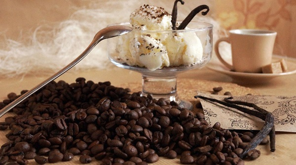 Кофе в зернах ароматизированный Santa Fe Ванильный кофе Арабика 1кг