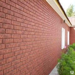 Фасадная панель Ю-пласт Стоун-Хаус Кирпич Красный 3,025*0,23м 0,695м2