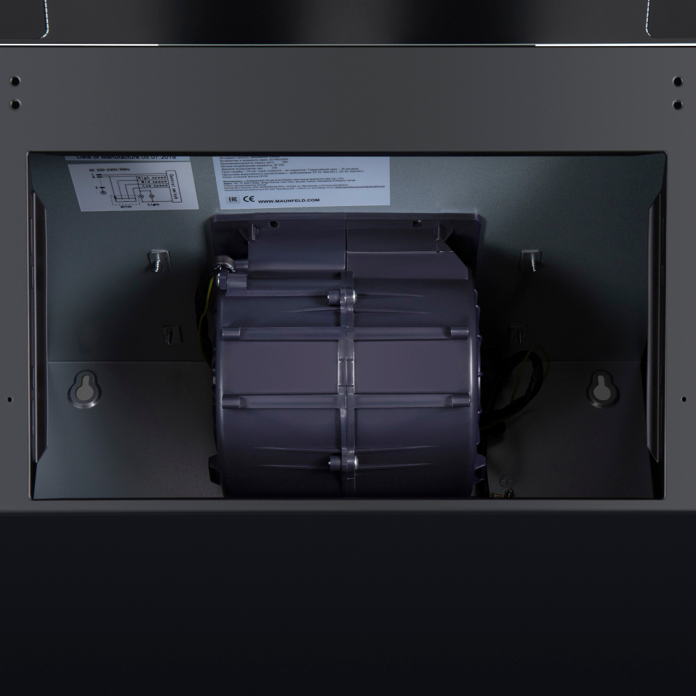 Кухонная вытяжка MAUNFELD Lacrima 60 черный фото 8