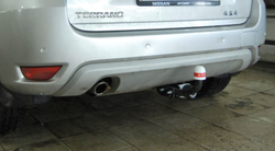 Фаркоп Renault Duster 2015-2021, 2021-2022, Nissan Terrano 2014-2022, условно-съемный,(без электрики) Трейлер.9041