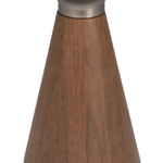 Кофейный столик Vaso Wood диаметр 50 коричневый. черный