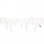 Фигура светодиодная «Сосульки» 98*32 см, дюралайт, Белый